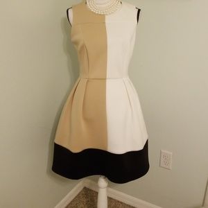 Julie Brown Colorblock Neo Dress, size Large